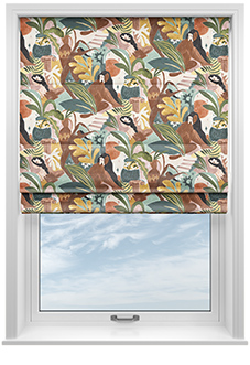Moana, Azure - Roman Blind